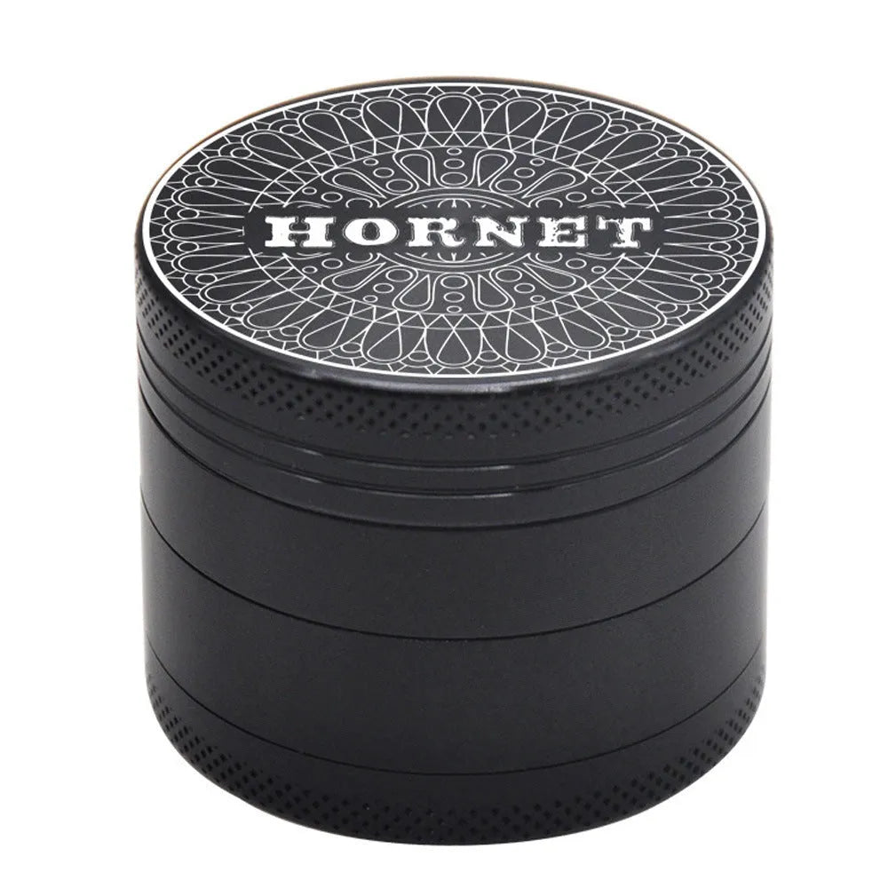 50mm four-layer aluminium alloy smoke grinder with colour options