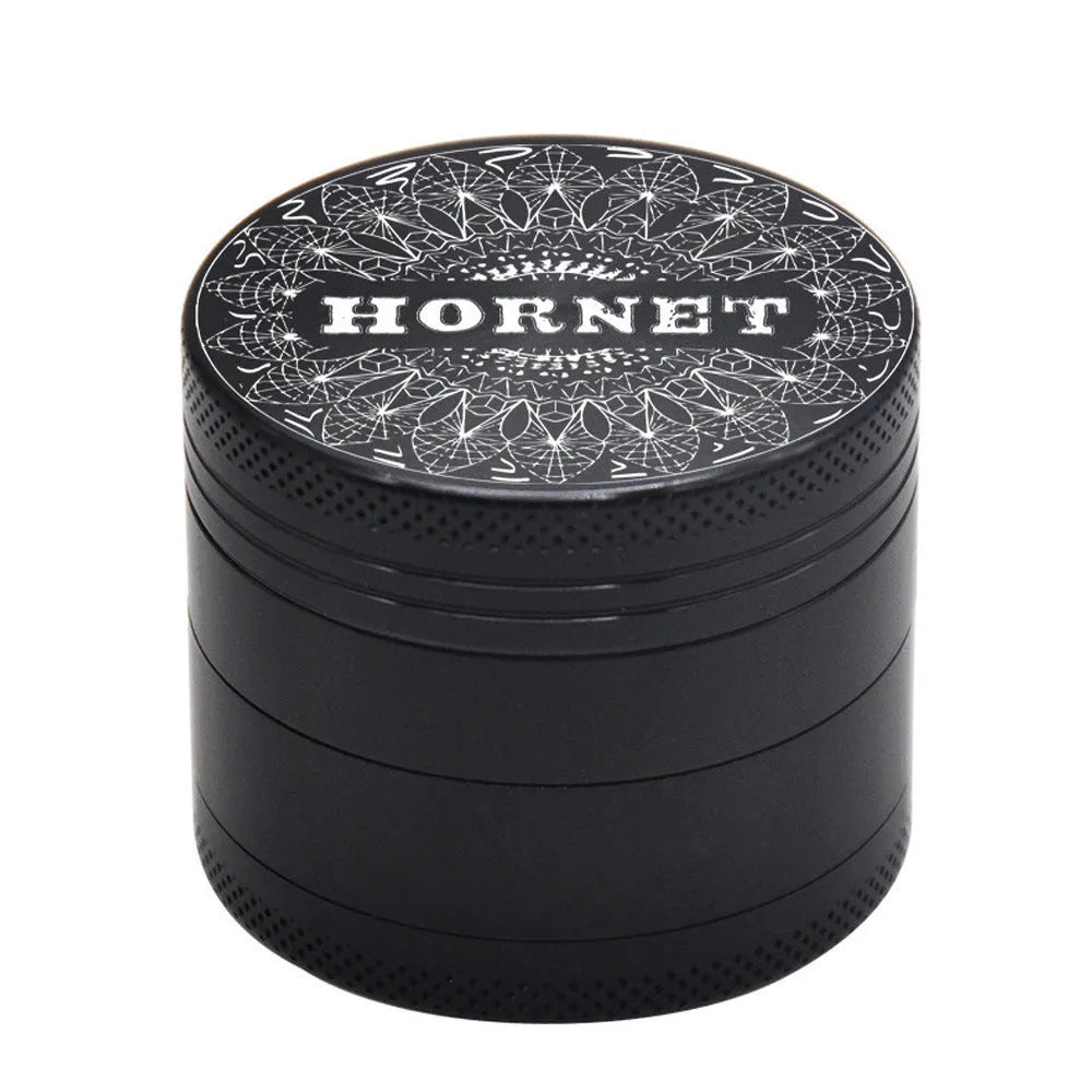50mm four-layer aluminium alloy smoke grinder with colour options