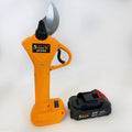 Double silver SY350 electric branch shears with lithium batteries for fruit tree pruning