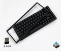 White 84-key mechanical keyboard with hot-swappable red switches and a detachable USB-C cable.