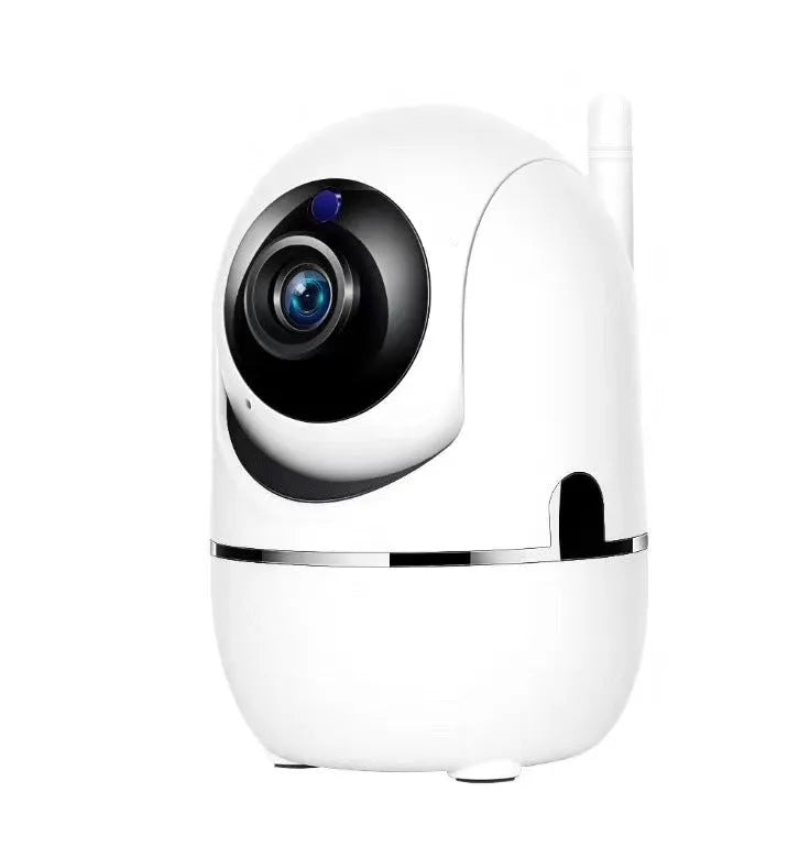 White WiFi wireless CCTV IP camera 1080P with pan tilt and night vision for home security monitoring