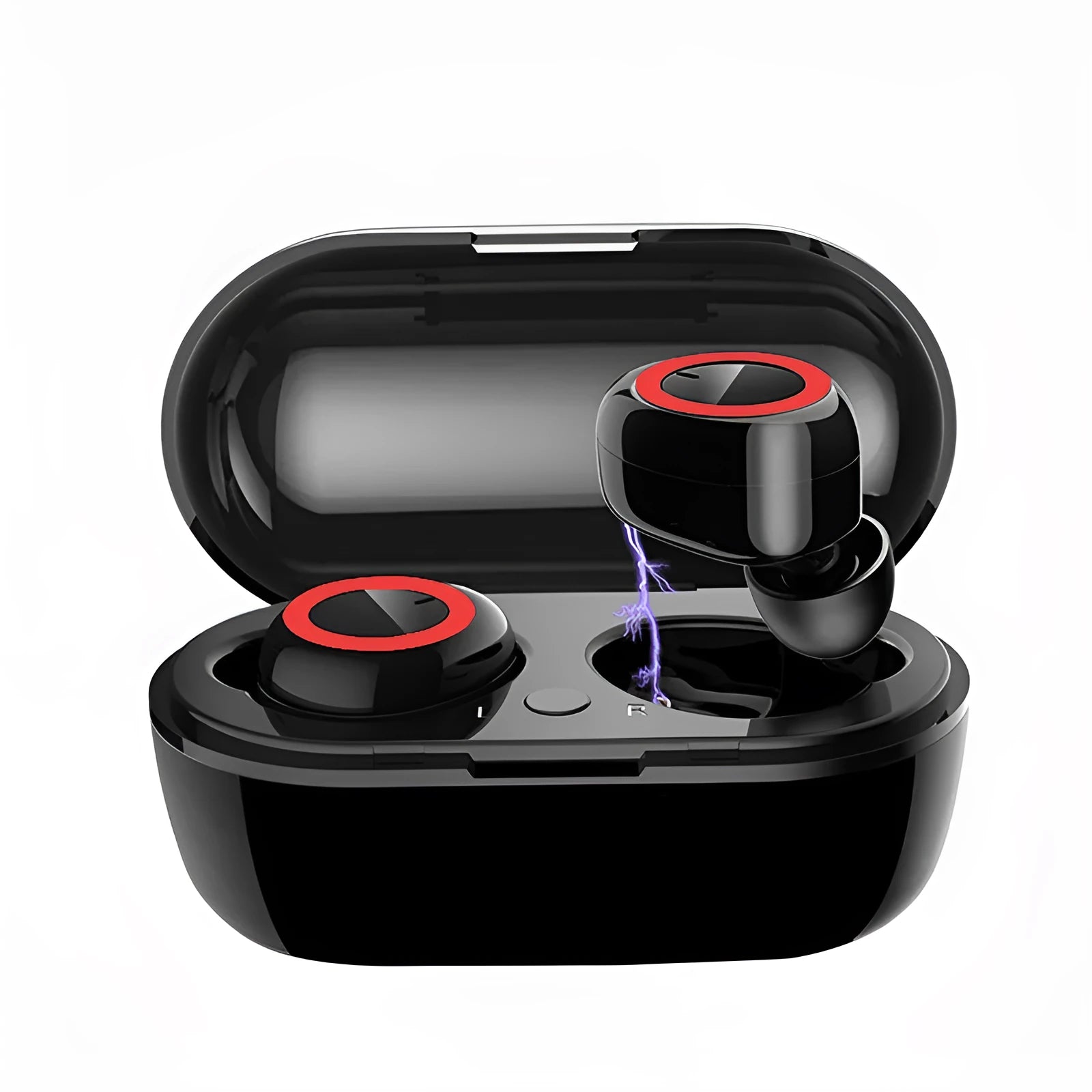 True wireless stereo Bluetooth earbuds in earplug design with six colour options