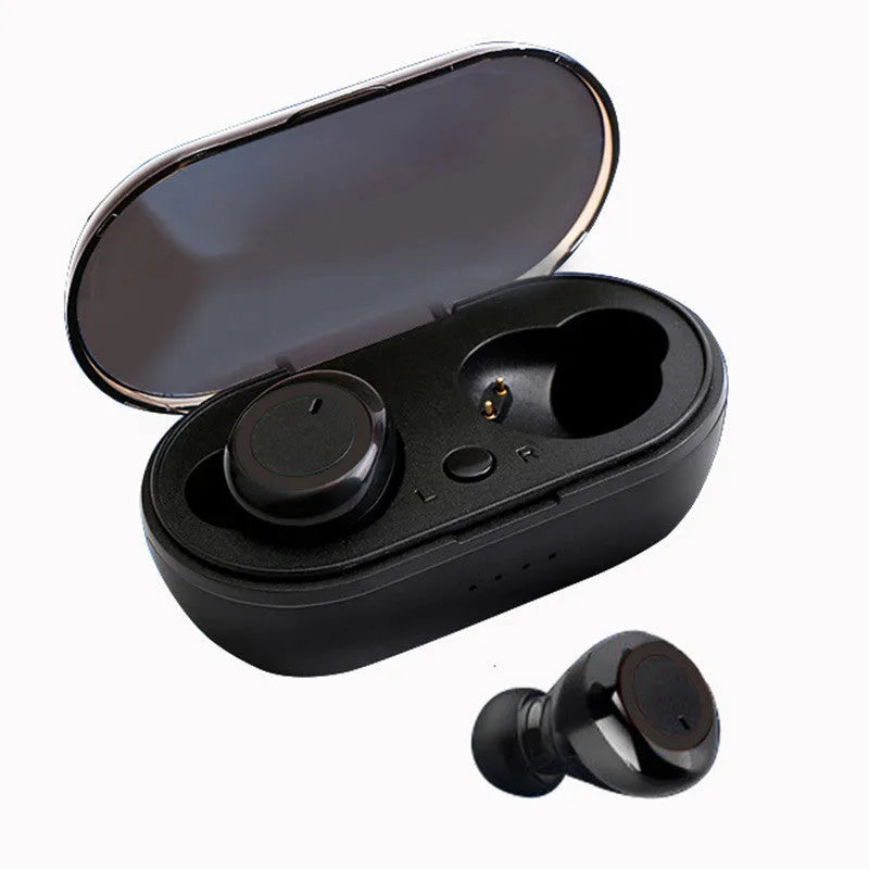 True wireless stereo Bluetooth earbuds in earplug design with six colour options