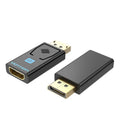Gold-plated DisplayPort male to HDMI female adapter converter 0.5m alloy cable for TV desktop computer
