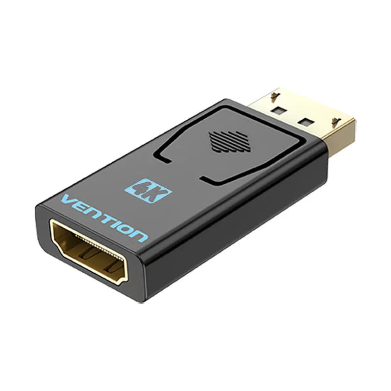Gold-plated DisplayPort male to HDMI female adapter converter 0.5m alloy cable for TV desktop computer