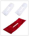 Ladies cotton headband in French retro style with bowknot, shown in multiple colour set options.