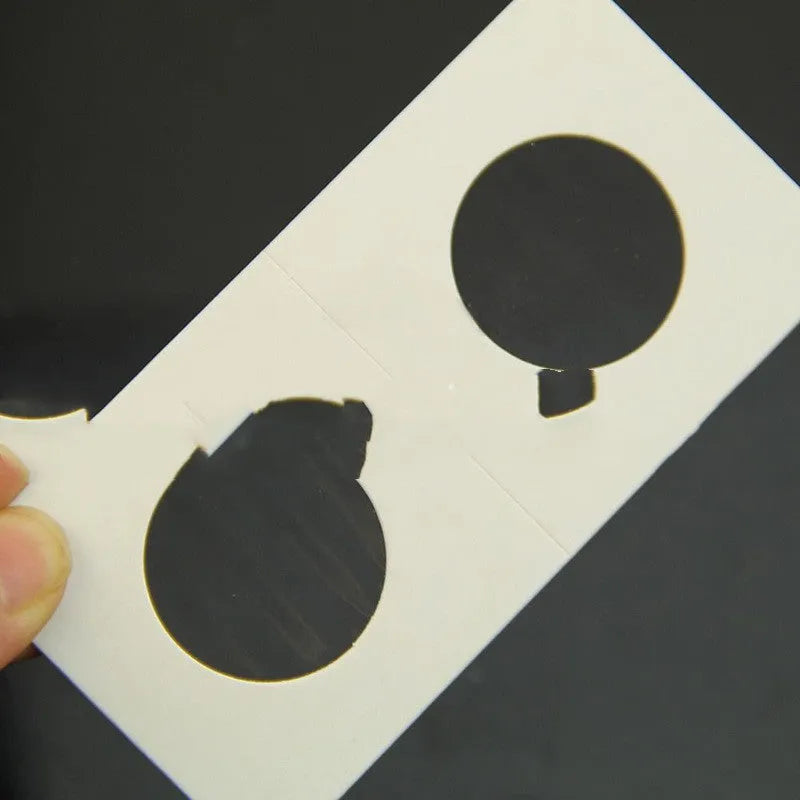 White paper coin protector set of 50 pieces in transparent OPP bag for collection storage