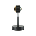 Black USB dual-head sunset rainbow projection lamp with touch control switch showing dimensions 140mm x 240mm