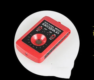 Automobile oil quality tester handheld device 88x54x16mm black red with battery power for engine oil analysis
