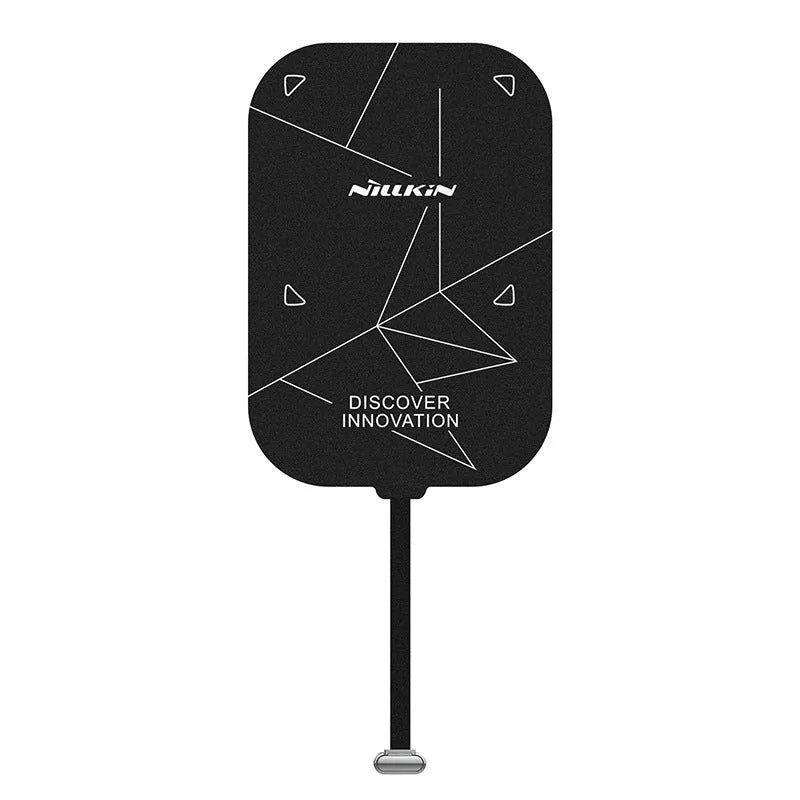 Nillkin wireless charging receiver patch with foldable portable stand for mobile devices