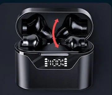 New TWS Bluetooth headset wireless binaural sports in-ear earbud waterproof long standby cool black