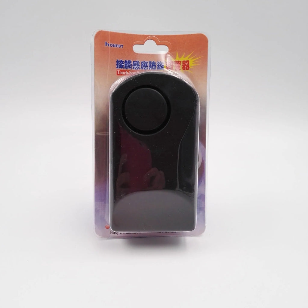 Black model 902 door handle contact induction anti-theft alarm with 360-degree detection and 0.1m range
