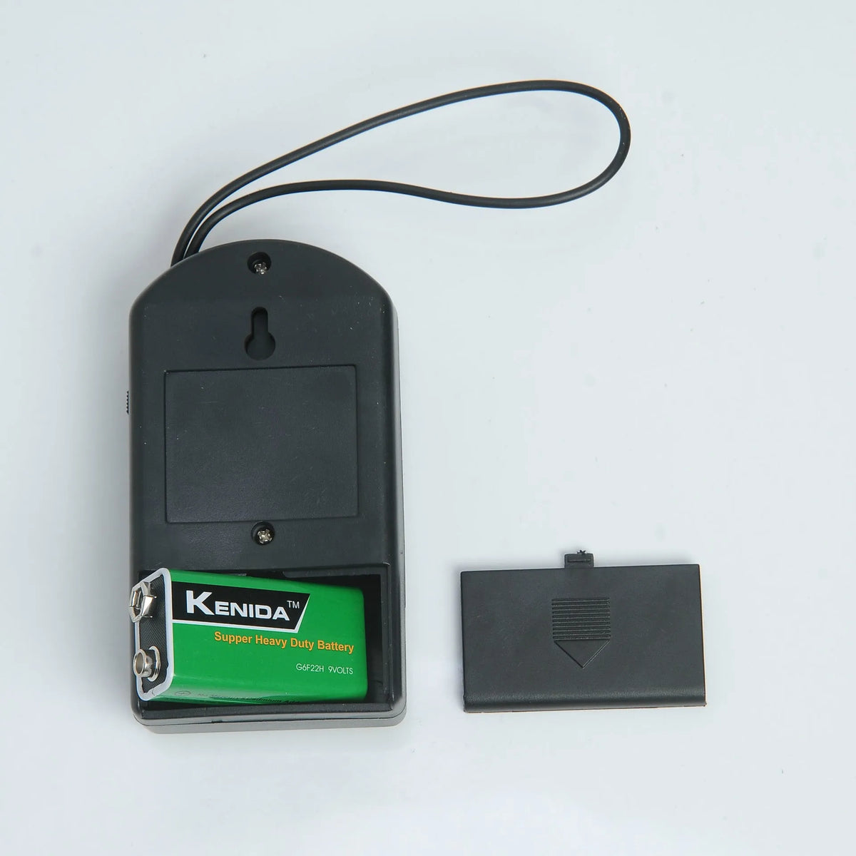 Black model 902 door handle contact induction anti-theft alarm with 360-degree detection and 0.1m range