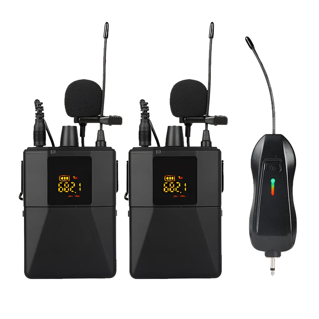 Little Bee X3 black wireless lavalier lapel microphone transmitter unit.