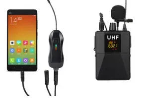 Little Bee X3 black wireless lavalier lapel microphone transmitter unit.