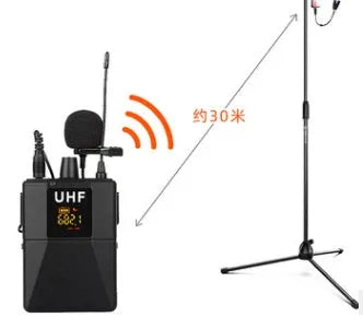 Little Bee X3 black wireless lavalier lapel microphone transmitter unit.