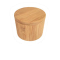 Bamboo seasoning box with 7.5cm spoon for solid herbs and spices