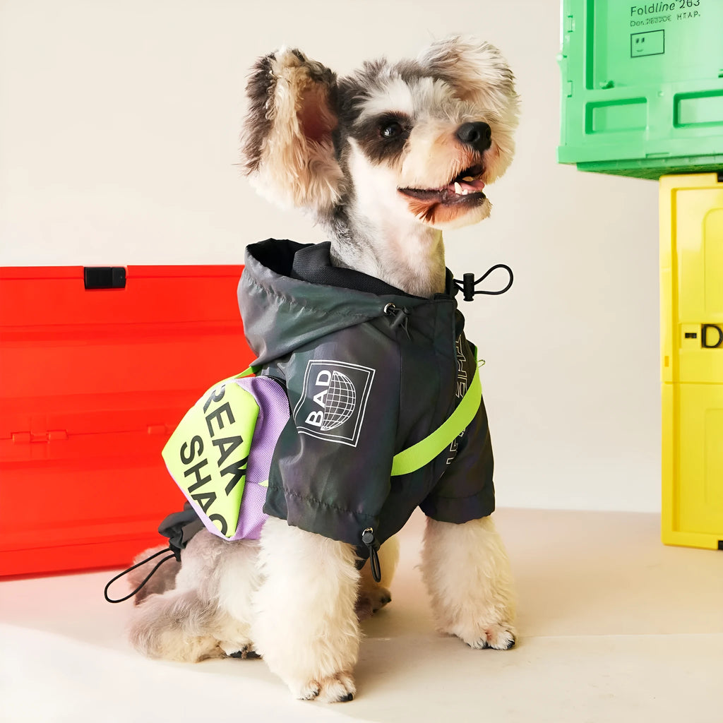Autumn dog jacket polyester two-legged casual Symphony Jacket for small to large dogs