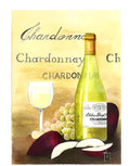 Apple and chardonnay DIY digital painting kit with linen canvas, brushes and paints in three size options