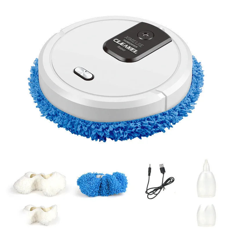 Automatic floor sweeping and mopping robot cleaner for home use