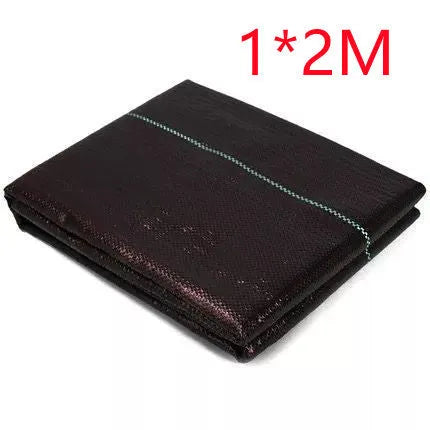 Black PE composite woven weed-proof cloth for farmland and greenhouse weed suppression