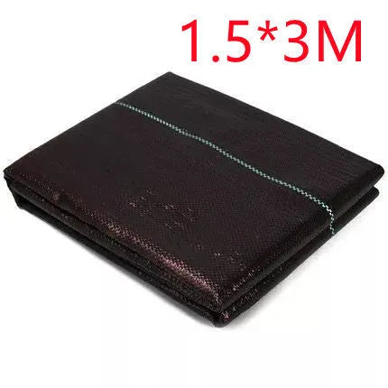 Black PE composite woven weed-proof cloth for farmland and greenhouse weed suppression