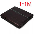 Black PE composite woven weed-proof cloth for farmland and greenhouse weed suppression