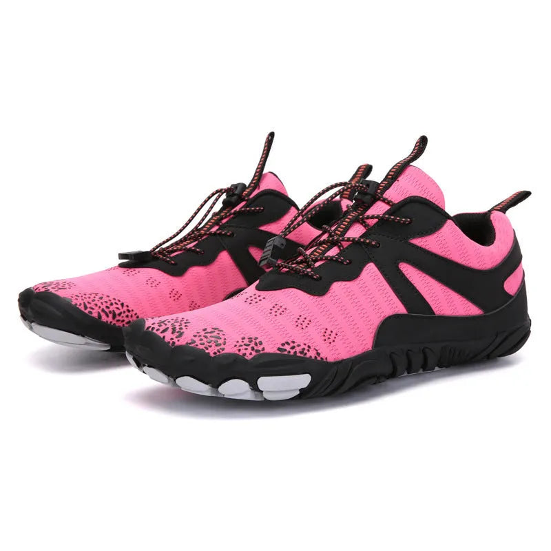 Unisex air mesh running shoes with graffiti craft and non-slip sole, sizes 35 to 45, multiple colours