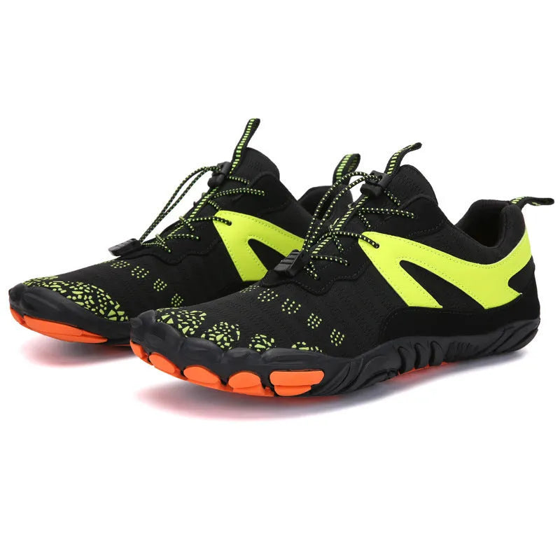 Unisex air mesh running shoes with graffiti craft and non-slip sole, sizes 35 to 45, multiple colours