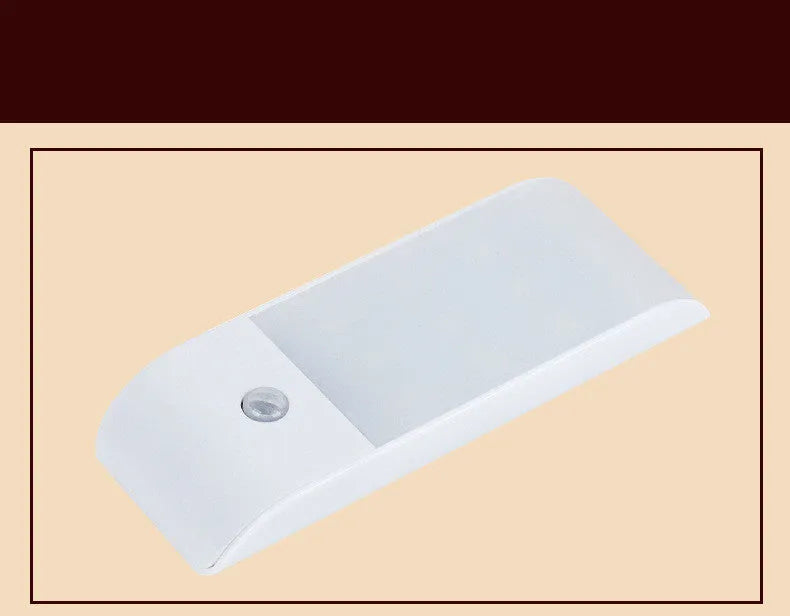 Rechargeable human body infrared sensor night light with PVC shade in new Chinese style design