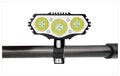 F301 LED headlight 30W 3000LM black aluminium alloy for electric vehicle motorcycle tricycle
