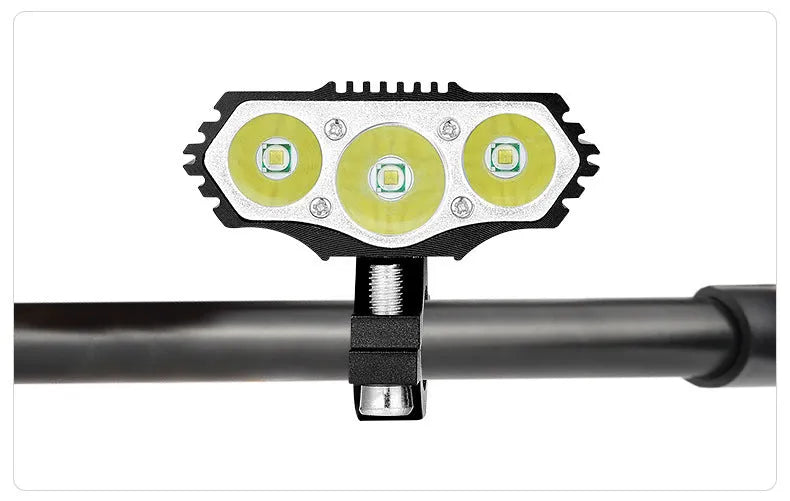 F301 LED headlight 30W 3000LM black aluminium alloy for electric vehicle motorcycle tricycle