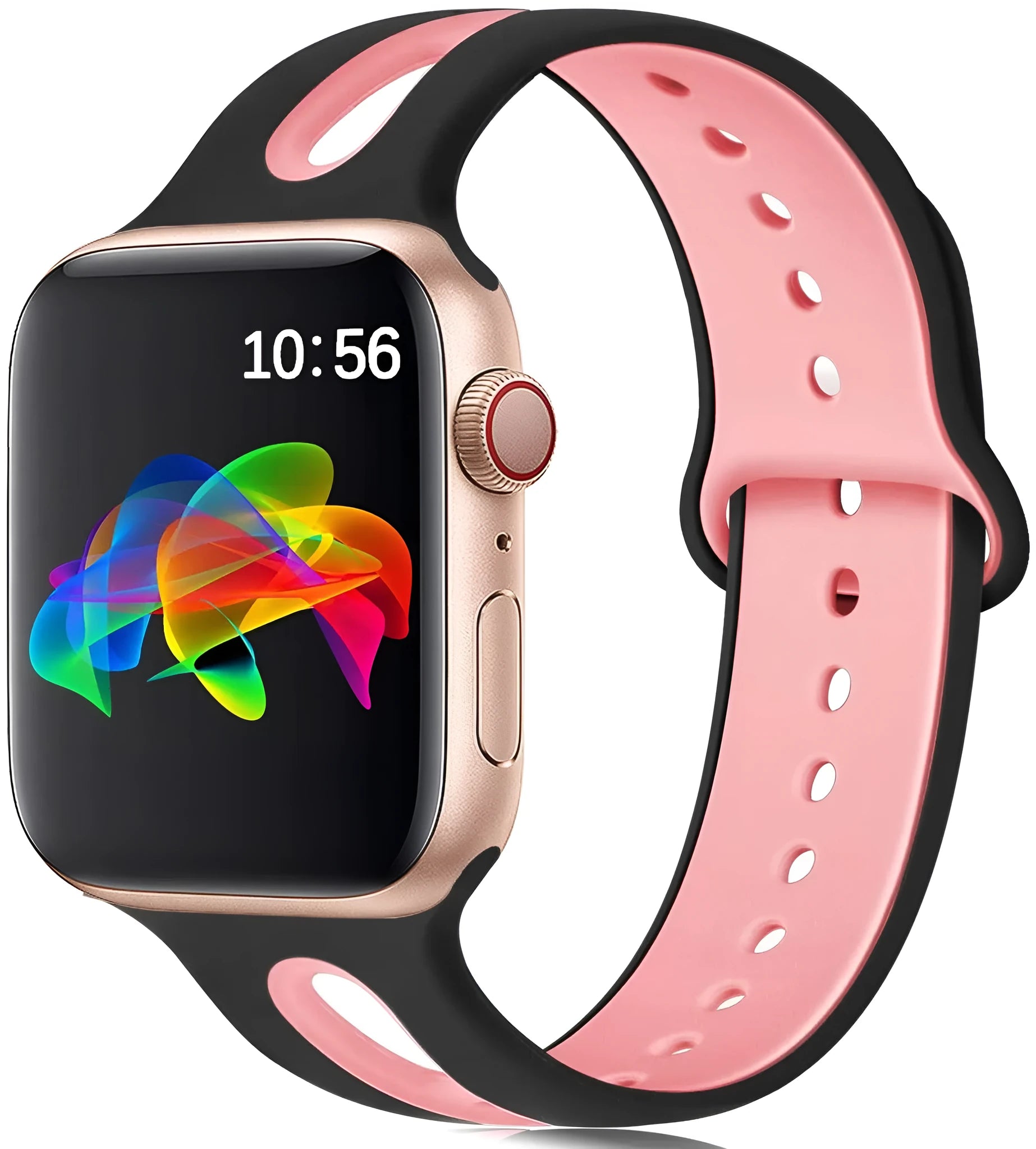Silicone Apple Watch replacement strap in multiple colours for 38mm and 42mm models