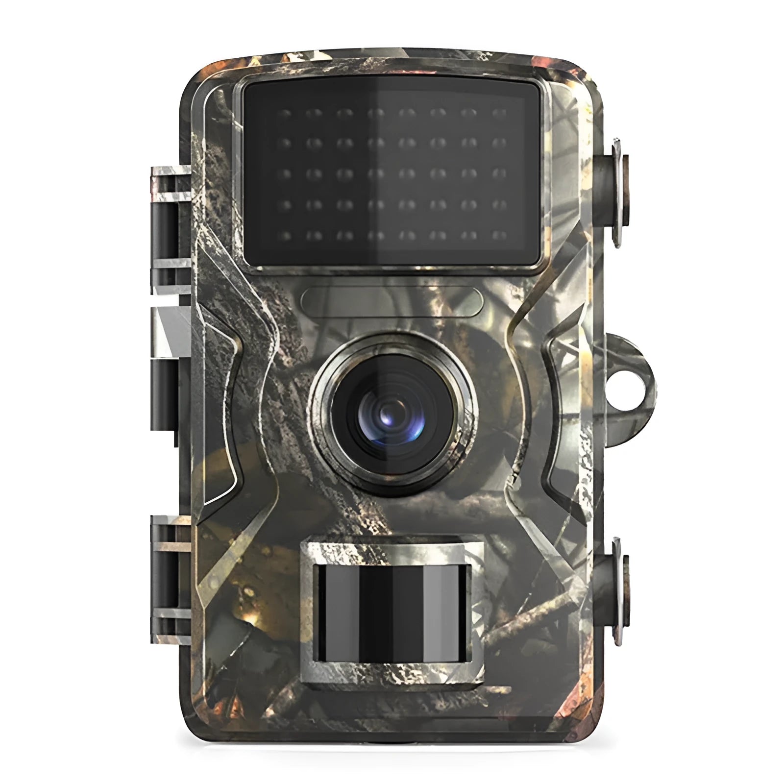 IP66 waterproof camera in camouflage for field animal detection with 4K resolution