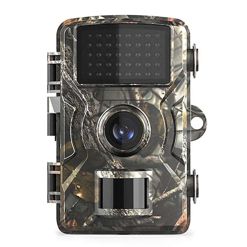 IP66 waterproof camera in camouflage for field animal detection with 4K resolution