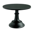 Tiered 10-inch dessert tray in chosen colour on a table with cakes displayed