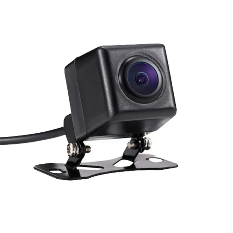 Black HD rear view car reversing camera with 170° viewing angle and CMOS sensor