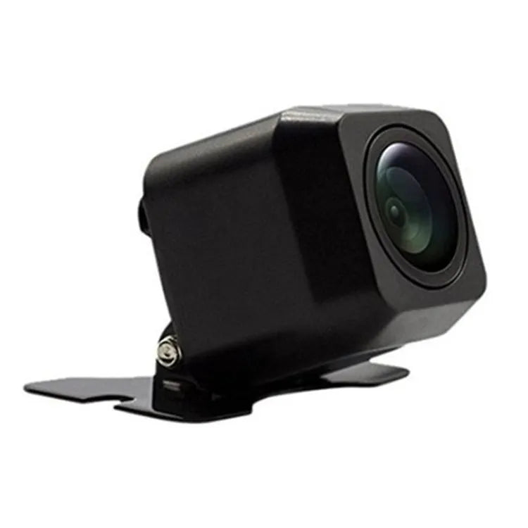 Black HD rear view car reversing camera with 170° viewing angle and CMOS sensor
