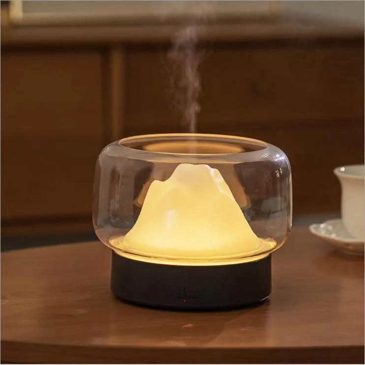 Home Mountain View aroma diffuser in blue vase shape for household humidification up to 20 sq m