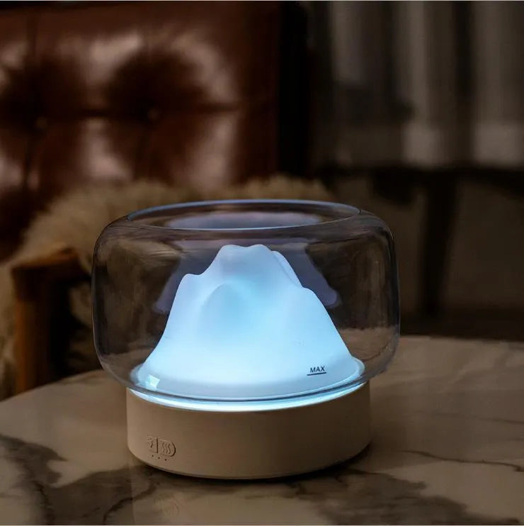 Home Mountain View aroma diffuser in blue vase shape for household humidification up to 20 sq m