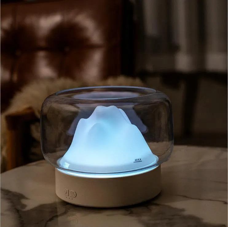 Home Mountain View aroma diffuser in blue vase shape for household humidification up to 20 sq m