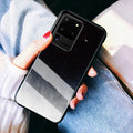 Silicone phone case in black for iPhone 12 Pro Max, simple protective shell style