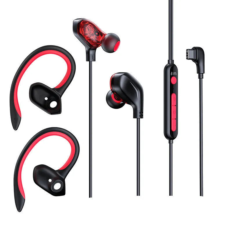 Baseus GAMO dark black Type-C gaming headset with 1.2m cable and ABS+TPE build