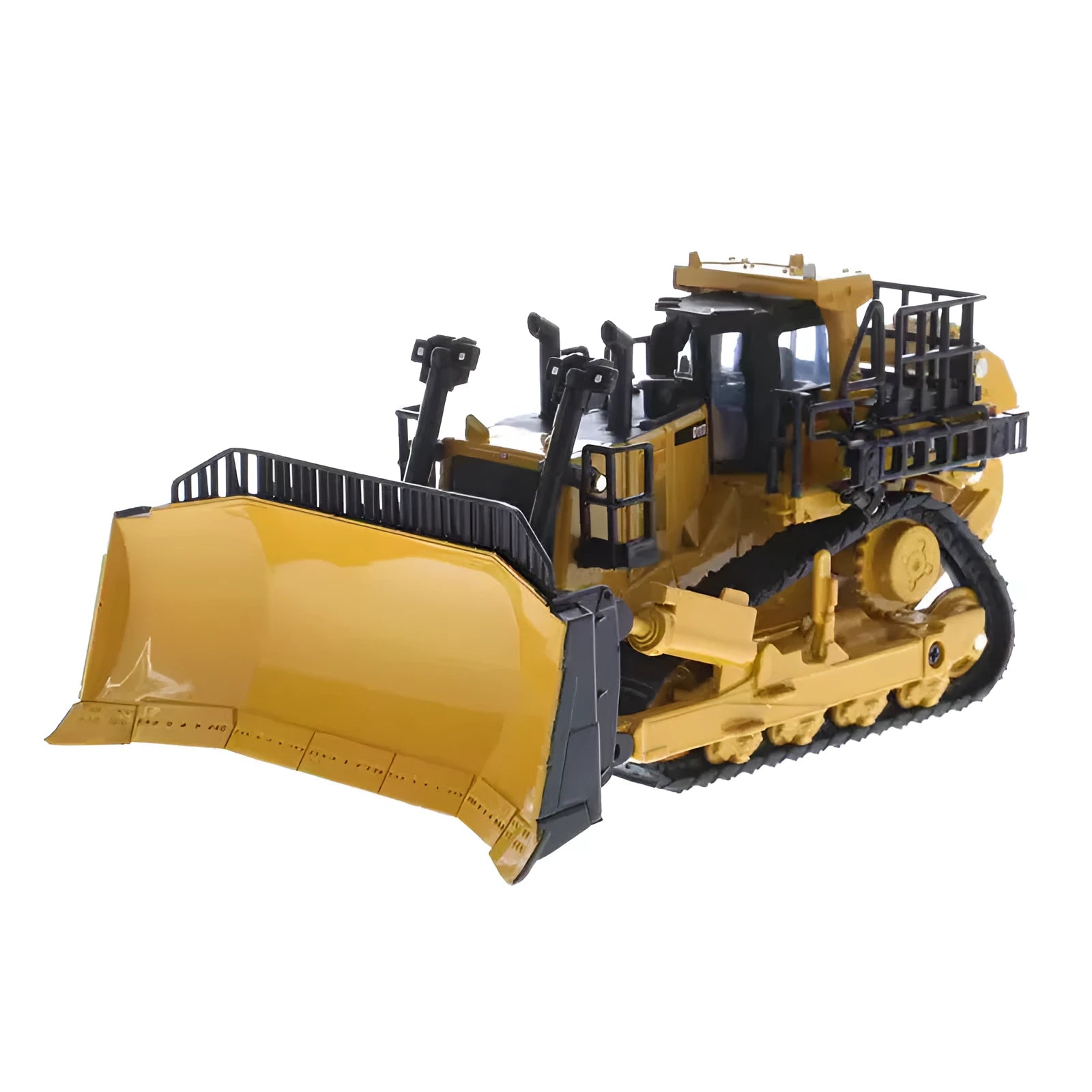Carter alloy die-cast D11 bulldozer model in yellow packaging box for teenagers