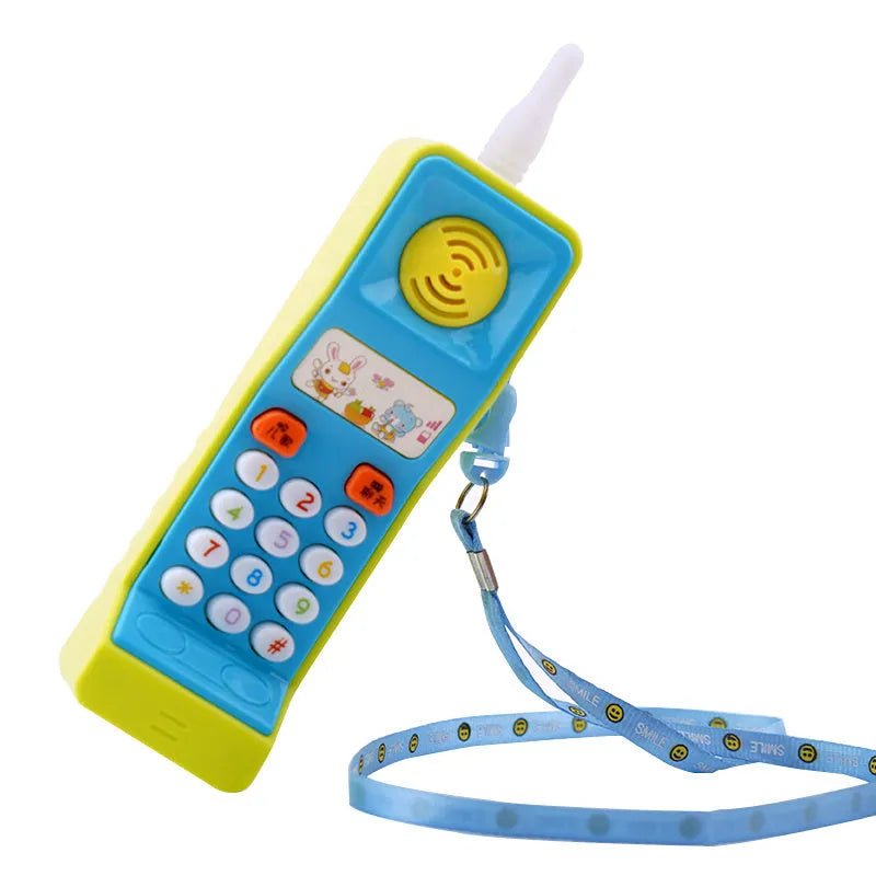 Children's battery-operated educational toy with cartoon animal theme, sound, and light effects.