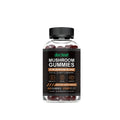 60 mushroom gummy supplements in PET packaging for daily nutrition