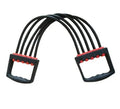 Chest dilator rubber rally arm muscle exerciser in black