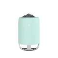 Mini USB humidifier 260ml ultrasonic portable air humidifier with night light in pearly white, peach pink, or turquoise green