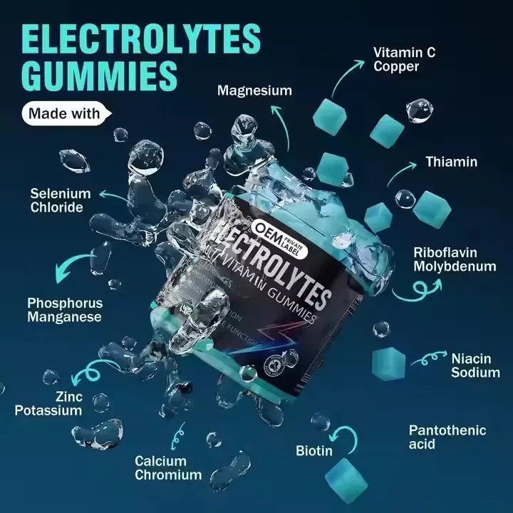 Electrolyte soft candy 120 tablets adult chewable energy support pack