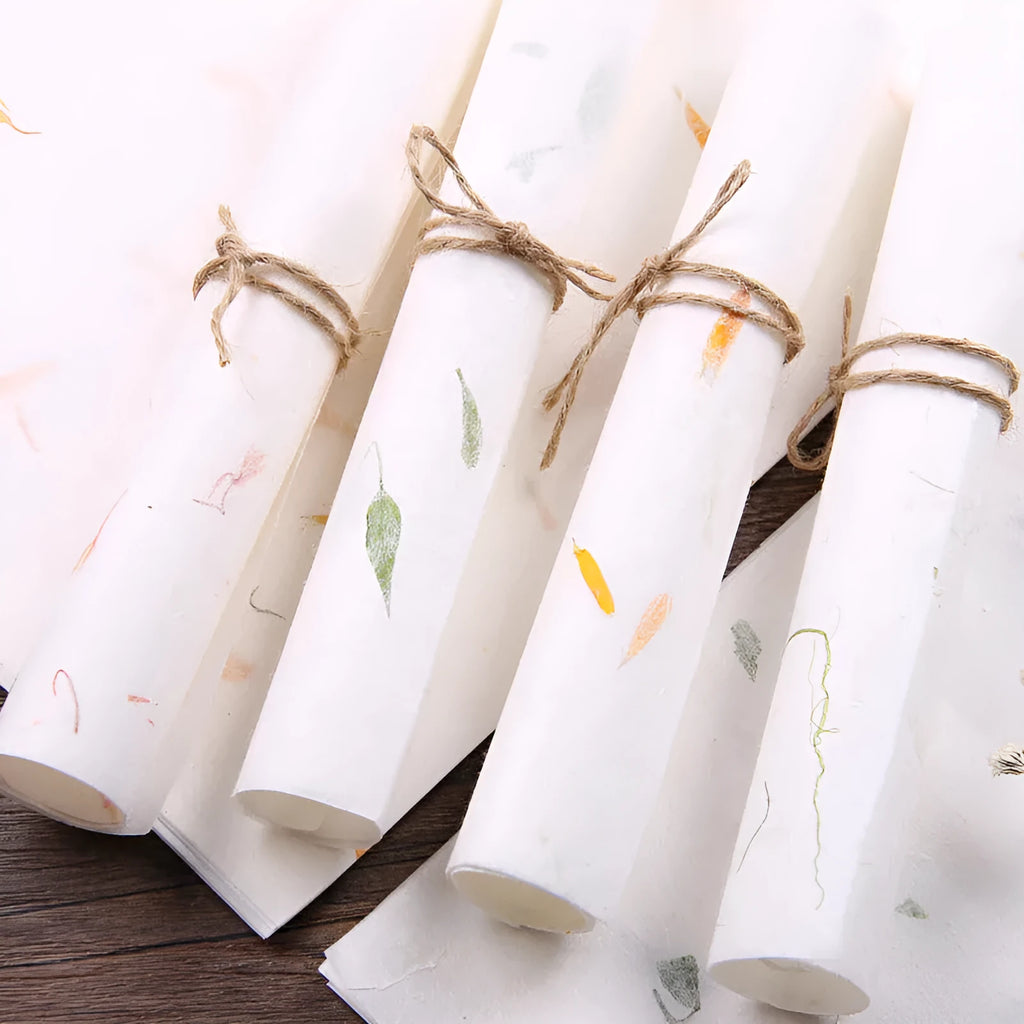 Chinese style ancient painting paper 10 sheets 27.5 x 16.7 cm calligraphy ink art